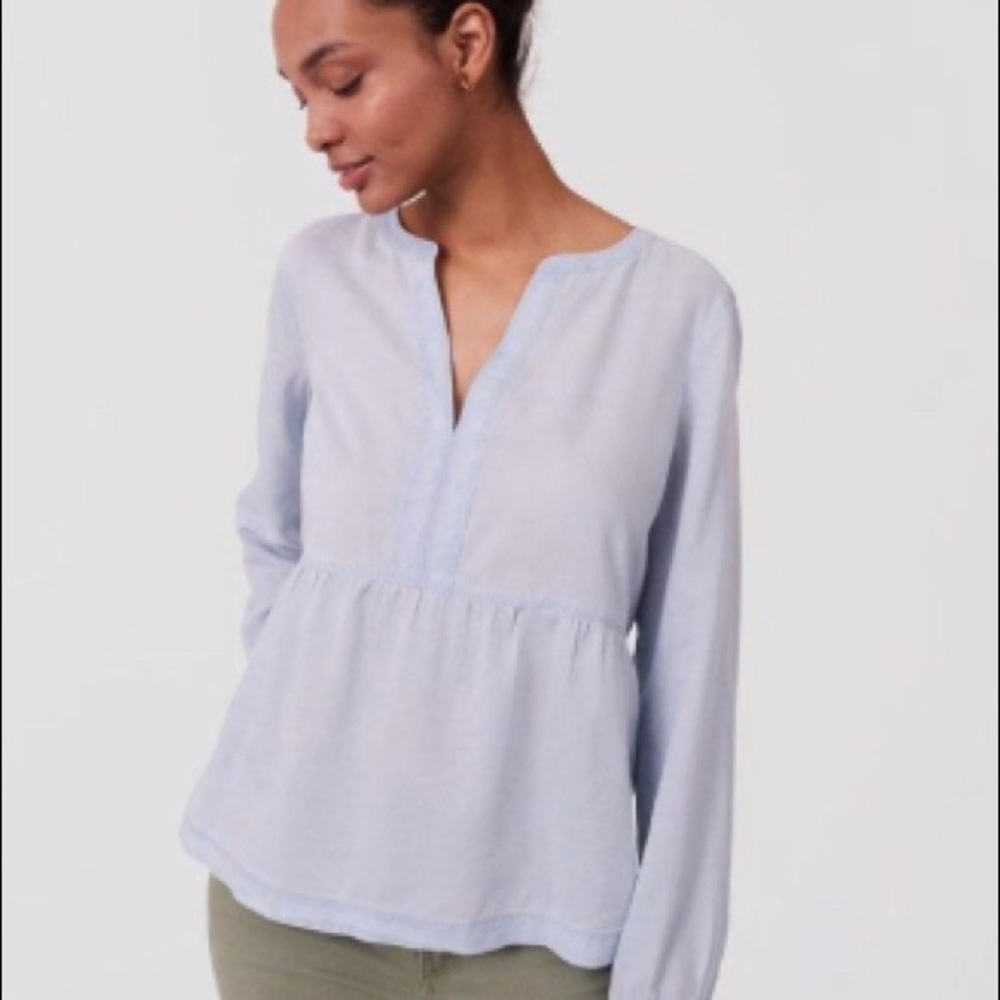 NWT Chambray Top from LOFT